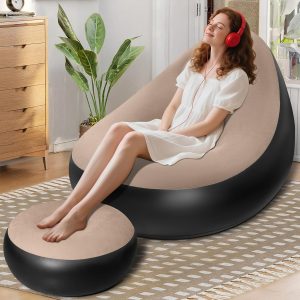 AearKing Canapé avec Repose-Pieds